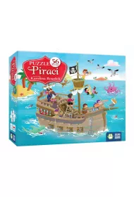 Puzzle - Piraci (56 element�w) Zielona Sowa