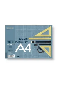 Penword Blok techniczny bia�y - Premium, A4/10 arkuszy