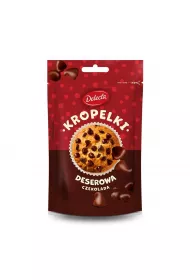 Delecta Kropelki Deserowa czekolada 80 g
