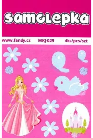 Fandy Naklejki papierowe Mini Ksi�niczki