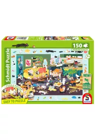 Puzzle 150 el. PQ Wsz�dzie koty Schmidt