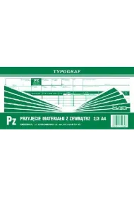 Druki samokopiuj�ce Typograf wz 11 poz. 2/3a4 80 (01032)