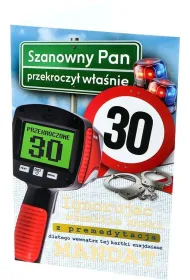 Yeku Karnet Urodziny 30