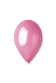 Balony metalizowane r�owe 25 cm 100 szt.