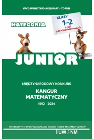 Matematyka z wesoym kangurem Poziom Junior 2024