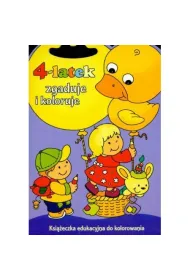 4-latek zgaduje i koloruje