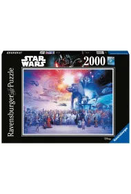 Puzzle 2000 el. Uniwersum Gwiezdnych Wojen Ravensburger