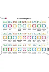 Puzzle Larsen Zegar i czas (maxi) LA-GP5P 36089 Tactic