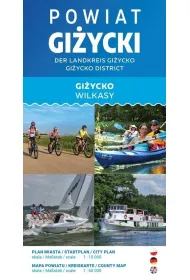 Powiat Gi�ycki. Mapa turystyczna