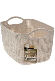 Storage Solutions Koszyk do przechowywania beowy 30x19xh17 cm