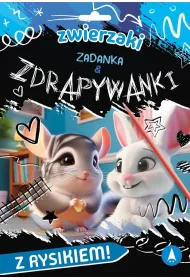 Wydrapywanka 180X260 Zwierzaki. Zadanka & zdrapywanki SKRZAT 079715