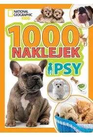 1000 naklejek. Psy. National Geographic Kids