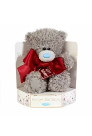 Mi� Happy Birthday z kokard� 18cm Carte Blanche