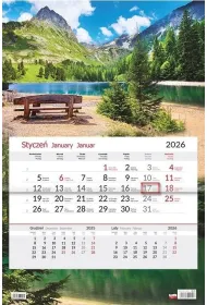 Kalendarz 2026 jednodzielny awka