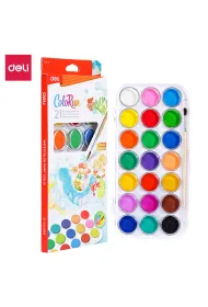 Deli Farby akwarelowe ColoRun 21 kolor�w + p�dzelek