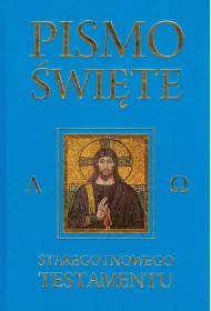 Pismo �wi�te Starego i Nowego Testamentu niebieski