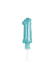 Godan Balon foliowy na patyczku BC-5BL1 Cyfra 1