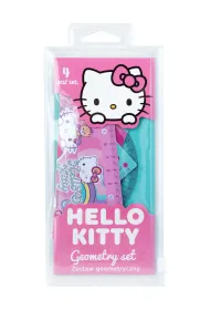 Patio Zestaw geometryczny Hello Kitty Pink 4 sztuki
