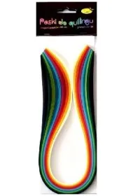 Galeria Hobby Paski do quillingu 3 mmx50 cm, 10 kolor�w