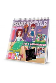 Malowanka kreatywna MS337 Designer book 3w1 Activitybook