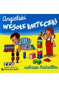 Angielski - weso�e karteczki. Niebieski bestseller *