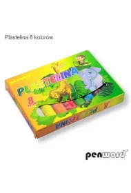 Penword Plastelina 8 szt.