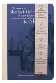 Half Moon Bay Pulteney Press Notatnik A5 linia - Sherlock Holmes