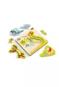 Puzzle drewniane Winnie The Pooh 12el TREFL