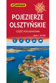 Pojezierze Olszty�skie cz�� po�udniowa mapa skala 1 : 50 000