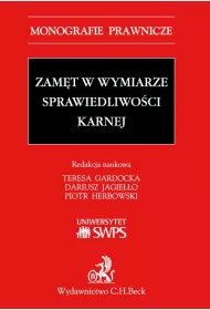 eBook Zamt w wymiarze sprawiedliwoci karnej pdf