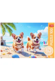Puzzle 100 el. Corgi Trefl