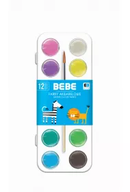Interdruk Farby akwarelowe B&B Kids 12 kolor�w