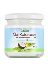 MyVita Olej Kokosowy Nierafinowany 200 ml