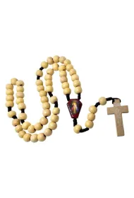 R�aniec drewniany be�owy - Jezu ufam Tobie