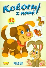 Koloruj z nami. Piesek
