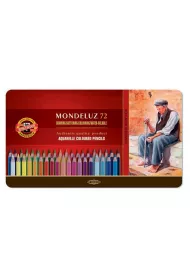 Koh-I-Noor Kredki Mondeluz w metalowym opakowaniu 3727 72 kolory