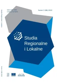 Studia Regionalne i Lokalne 2/2022