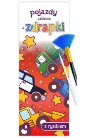 Wydrapywanka 80X215 Pojazdy. Zadania & zdrapki SKRZAT 074864