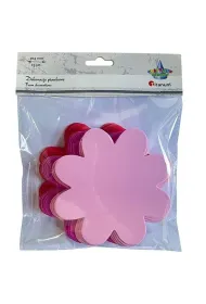 Titanum Dekoracje piankowe kwiaty 130mm 3 kolory mix 15 szt.