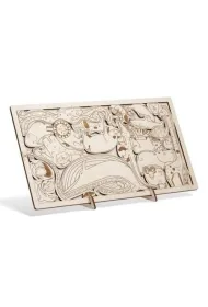 Puzzle drewniane - Abecad�o z ZOO wypad�o Sounds Wood