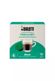Bialetti Kawa w kapsukach bezkofeinowa Dolce Gusto Decaf 16 szt.
