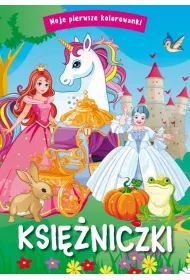 Moje pierwsze kolorowanki. Ksi�niczki