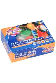 Otocki Farby plakatowe fluorescencyjne 6 x 20 ml