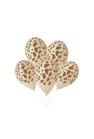Balony �yrafa latte 33cm 50 szt