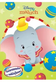 Disney maluch Dumbo Kolorowanka z naklejkami