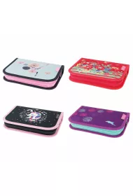 Herlitz Pi�rnik 1 zamek 1 klapka Girls 50038343