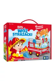 Puzzle 3D W�z stra�acki. Sk�adaj i baw si� Zielona Sowa