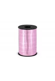 PartyDeco Wst��ka plastikowa r�owa 5 mmx225m
