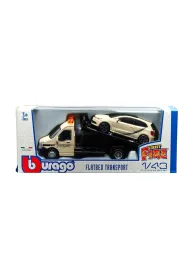 Street Fire Flat Transporter VW Polo GTI 1:43 Bburago