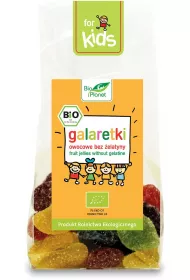 Bio Planet Galaretki owocowe bez elatyny bezglutenowe 100 g Bio